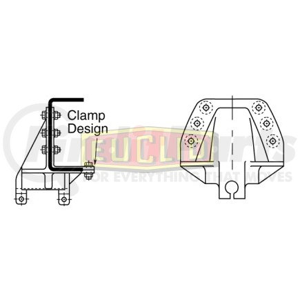 Euclid E-10267 Suspension Hardware Kit HANGER