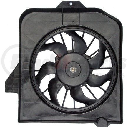 FA70022 by CONTINENTAL AG - Condenser Fan Assembly