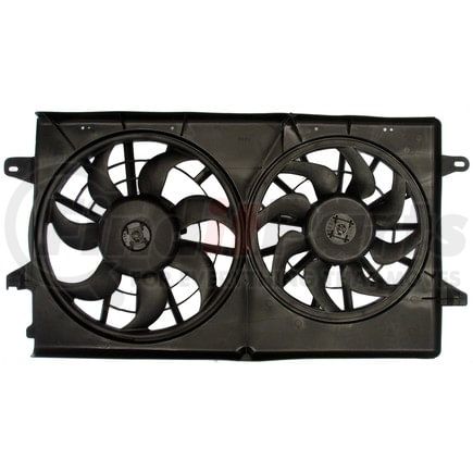 Continental AG FA70028 Dual Radiator and Condenser Fan Assembly Dual Fan Assembly