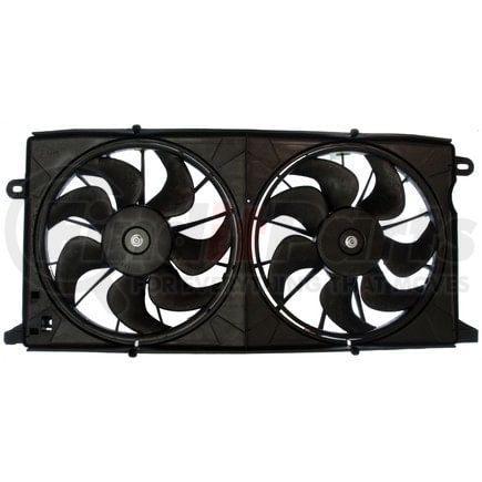 Continental AG FA70052 Dual Radiator and Condenser Fan Assembly Dual Fan Assembly