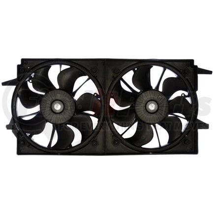 Continental AG FA70047 Dual Radiator and Condenser Fan Assembly Dual Fan Assembly
