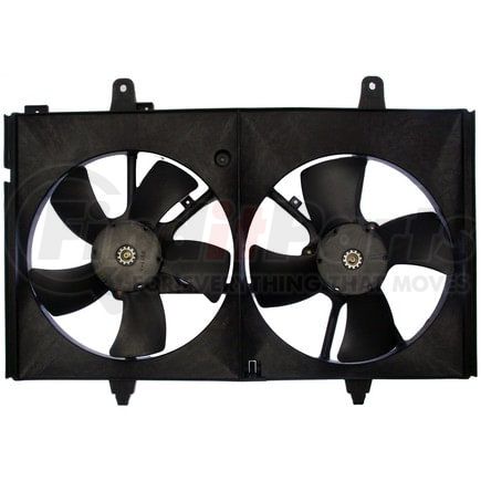 Continental AG FA70192 Dual Radiator and Condenser Fan Assembly Dual Fan Assembly