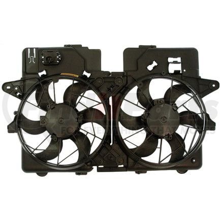 FA70255 by CONTINENTAL AG - Dual Fan Assembly