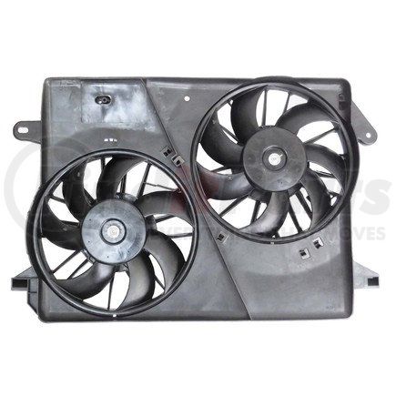 FA70272 by CONTINENTAL AG - Dual Fan Assembly