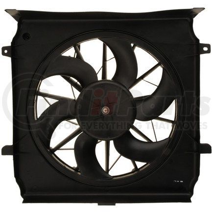 FA70556 by CONTINENTAL AG - Radiator Fan Assembly