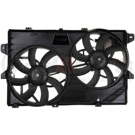FA70600 by CONTINENTAL AG - Dual Fan Assembly