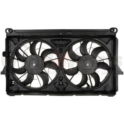 Continental AG FA70618 Dual Radiator and Condenser Fan Assembly Dual Fan Assembly