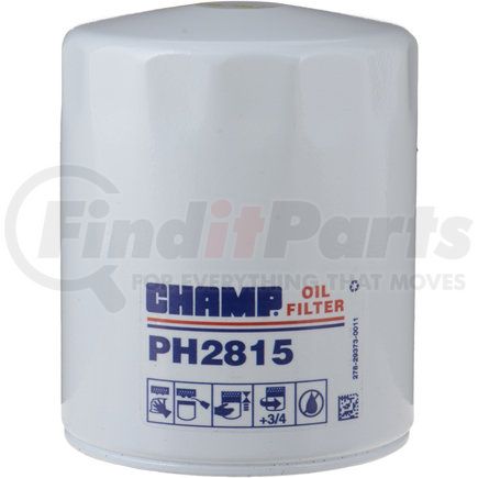 PH2815 by CHAMP FILTERS - FRAM, PH2815, Oil Filter