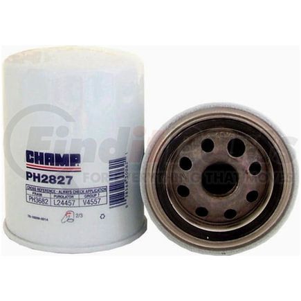 PH2827 by CHAMP FILTERS - Luberfiner PH2827 3" Spin-on Oil Filter