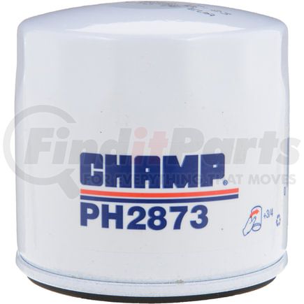 PH2873 by CHAMP FILTERS - Luberfiner PH2873 2 1/2" Spin-on Oil Filter
