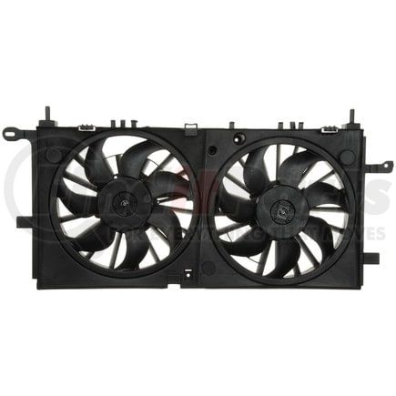 Continental AG FA70809 Dual Radiator and Condenser Fan Assembly Dual Fan Assembly
