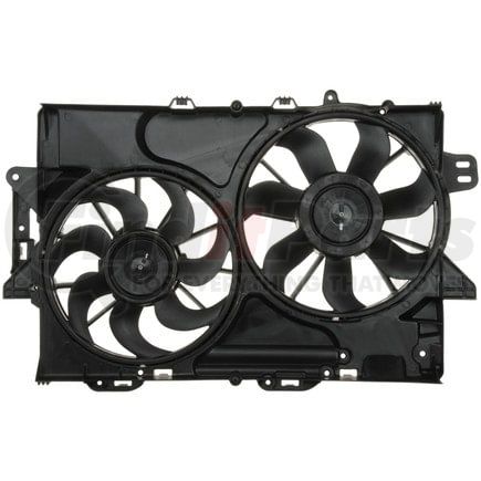 Continental AG FA70827 Dual Radiator and Condenser Fan Assembly Dual Fan Assembly