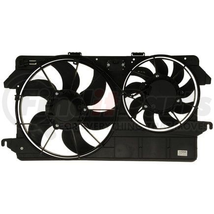 FA70835 by CONTINENTAL AG - Dual Fan Assembly