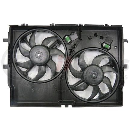 Continental AG FA71797 Dual Radiator and Condenser Fan Assembly Dual Fan Assembly