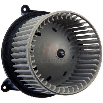 PM9201 by CONTINENTAL AG - HVAC Blower Motor - 12V, 3.687 in. Shaft Length, Blade Terminal, Clockwise Rotation, Flanged End