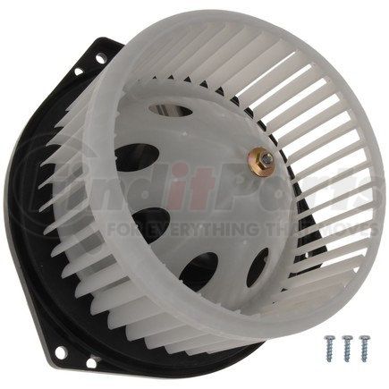 PM9316 by CONTINENTAL AG - HVAC Blower Motor - 12V, 3.562" Shaft Length, Blade Terminal, CCW Rotation, Flanged End