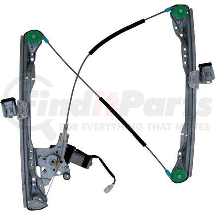 Continental AG WL41174 Window Motor and Regulator Assembly Power Window Motor w/Regulator