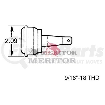 R240117 by MERITOR - BALL JOINT
