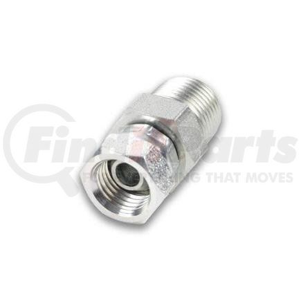 1404-06-04 by TOMPKINS - Hydraulic Coupling/Adapter - MP x FPX, NPSM Adaptor, Steel