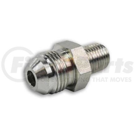 2404-08-04 by TOMPKINS - Hydraulic Coupling/Adapter - MJ x MP, Male Connector, Steel