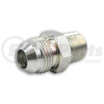 2404-08-06 by TOMPKINS - Hydraulic Coupling/Adapter - MJ x MP, Male Connector, Steel
