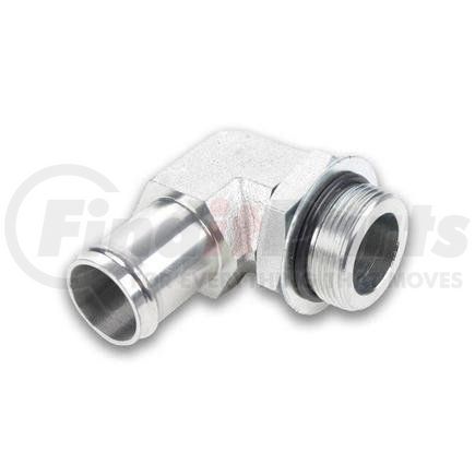 4601-20-20 by TOMPKINS - Brake Hydraulic Hose Fitting - Steel, 20 Beaded Stem, 90-deg. Elbow Type