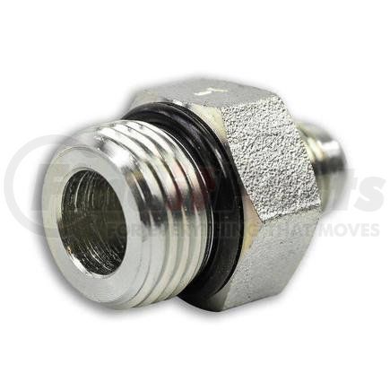6400-06-10 by TOMPKINS - Hydraulic Coupling/Adapter - MJ x MB,  Straight Thread Connector, Steel