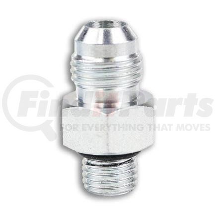 6400-06-04 by TOMPKINS - Hydraulic Coupling/Adapter - MJ x MB,  Straight Thread Connector, Steel