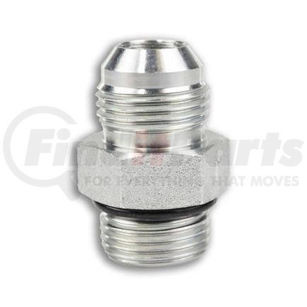 6400-12-12 by TOMPKINS - Hydraulic Coupling/Adapter - MJ x MB,  Straight Thread Connector, Steel
