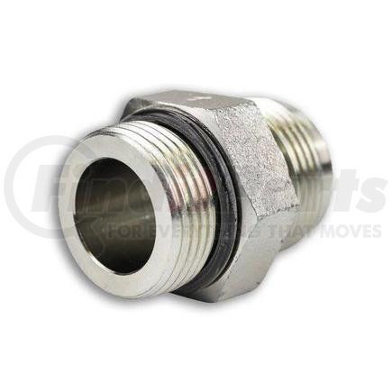 6400-16-16 by TOMPKINS - Hydraulic Coupling/Adapter - MJ x MB,  Straight Thread Connector, Steel