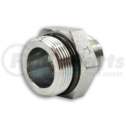 6400-16-20 by TOMPKINS - Hydraulic Coupling/Adapter - MJ x MB,  Straight Thread Connector, Steel