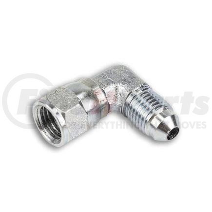 Tompkins 6500-04-04 Hydraulic Coupling / Adapter Hydraulic Coupling/Adapter - MJ x FJ 90, Swivel Nut Elbow, Steel