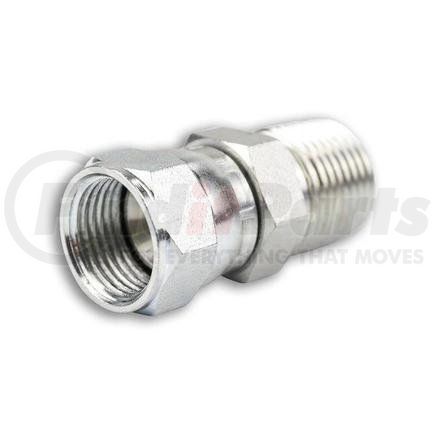 6505-08-08 by TOMPKINS - Hydraulic Coupling/Adapter - MP x FJX, Swivel Nut Male Adaptor, Steel