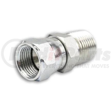 Tompkins 6505-08-08 Hydraulic Coupling / Adapter Hydraulic Coupling / Adapter - 3/4"-16, Swivel, JIC 37° Flare, Straight