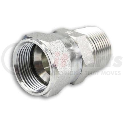 6505-16-16 by TOMPKINS - Hydraulic Coupling/Adapter - MP x FJX, Swivel Nut Male Adaptor, Steel