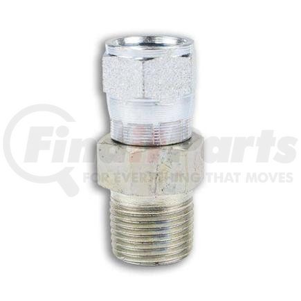 6505-06-06 by TOMPKINS - Hydraulic Coupling/Adapter - MP x FJX, Swivel Nut Male Adaptor, Steel