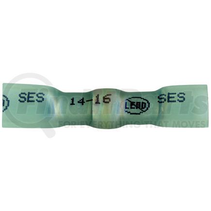 1-1862 by PHILLIPS INDUSTRIES - Butt Connector - 16-14 Ga., Blue, Quantity 25, Heat Required