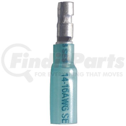 1-2269 by PHILLIPS INDUSTRIES - Male Bullet Connector - 16-14 Ga., .180 in. Diameter, Male, Blue, Quantity 25