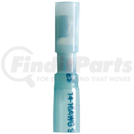 1-2267 by PHILLIPS INDUSTRIES - Female Bullet Terminal - Fully Insulated, 16-14 Ga., .180 in. Diameter, Blue