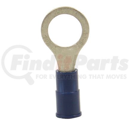 1-52114 by PHILLIPS INDUSTRIES - PVC Ring Terminal - 16-14 Ga., #8 Stud, Blue, Polybag, Pack of 25