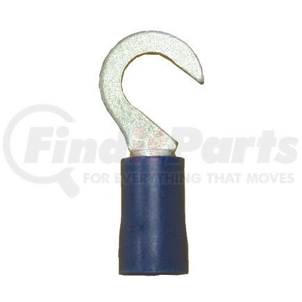 1-52424 by PHILLIPS INDUSTRIES - Hook Terminal - 16-14 Ga., #10 Stud, Blue, Quantity 25