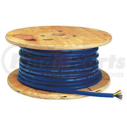 3-602 by PHILLIPS INDUSTRIES - Bulk Wire - 4/14 Ga., Dark Blue, -85°F/-65°C, 100 Feet, Spool