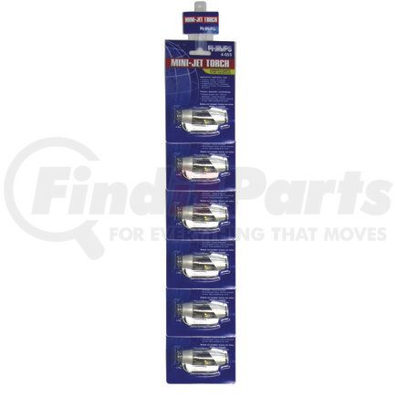 4-055 by PHILLIPS INDUSTRIES - Mini-Jet Torch - Pack of 12, Refillable, with Protective Flip-Open Cap