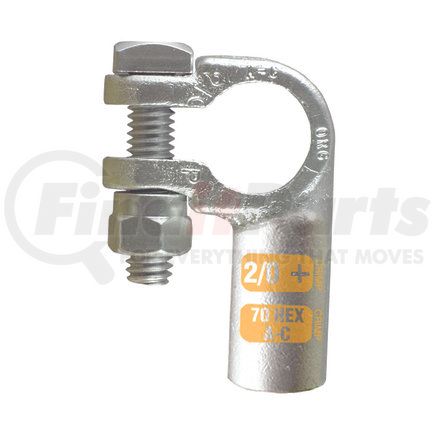 8-1260 by PHILLIPS INDUSTRIES - Battery Terminal - Left Elbow, Copper, Positive, 2/0 gauge