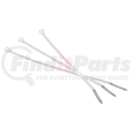 8-33087 by PHILLIPS INDUSTRIES - Cable Tie - 7.5" White, Bundle Diameter 0.276" - 1.97 in., 100 Pieces