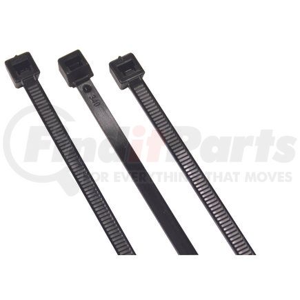 8-43117 by PHILLIPS INDUSTRIES - Cable Tie - 11" Black, Bundle Diameter 0.276" - 2.76 in., 100 Pieces