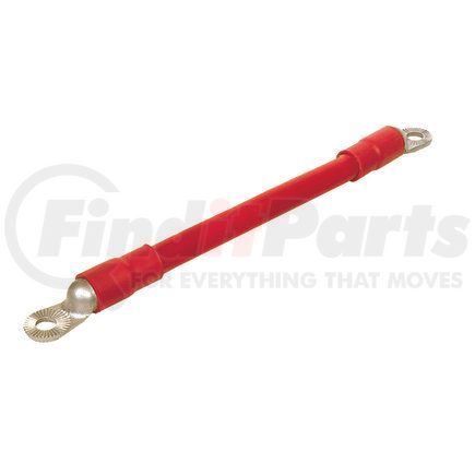 9-208 by PHILLIPS INDUSTRIES - Battery Jumper Cable - Red, Positive, 2/0 ga., Group 31, 9 in., 3/8 in. hole