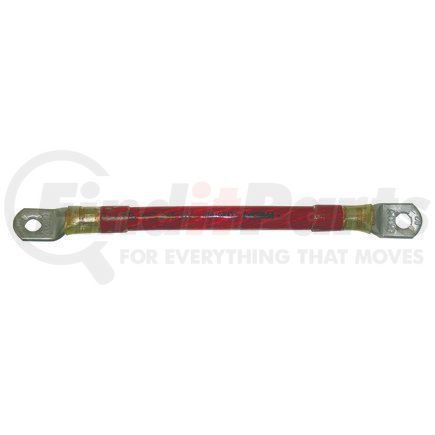 9-352 by PHILLIPS INDUSTRIES - Battery Cable Harness - 2/0 Ga., Translucent Red, 2 Lug, 8 in.