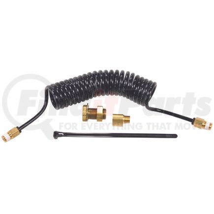 11-300KT by PHILLIPS INDUSTRIES - Coiled Cable - with Brass Female Adapter, 90 Degree Elbow Fitting and 8 in. Tie