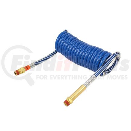 11-3110 by PHILLIPS INDUSTRIES - Air Brake Hose Assembly - 1/2 in. NPTF, 12 ft., Blue (Service) Coil Only